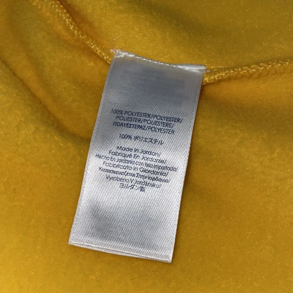 NWOT CHAPS SPORT Yellow Fleece Vest. Size Large. - Picture 6 of 6